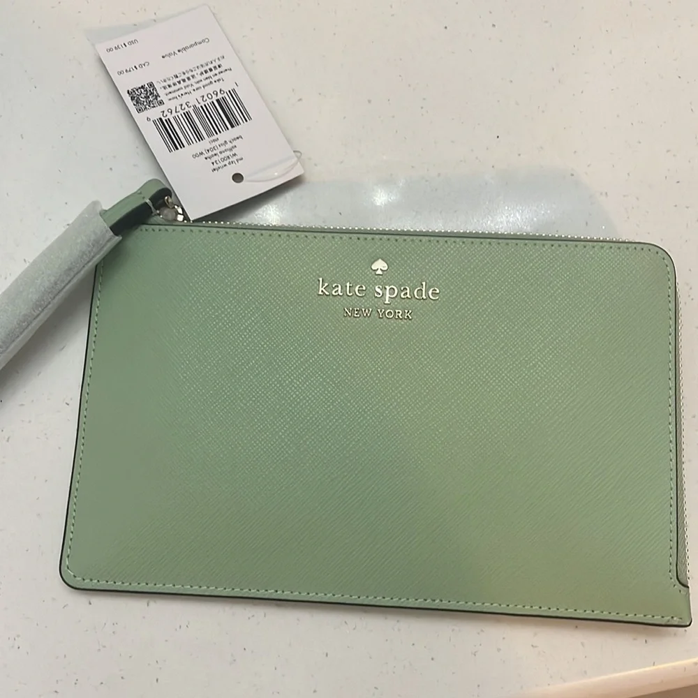 Kate Spade Wristlet in Beach Glass